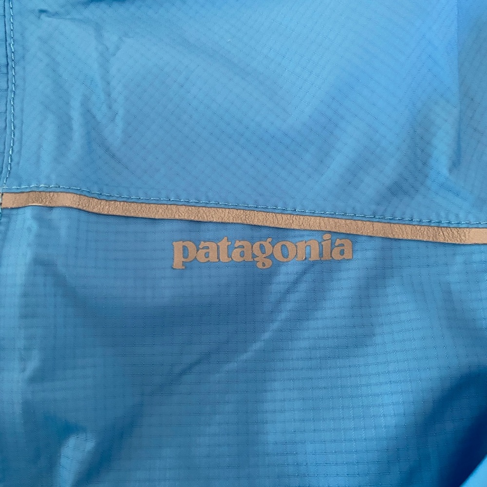 Patagonia h2No Waterproof Girls / Kids Blue Jacket XS 5-6 - Picture 11 of 12